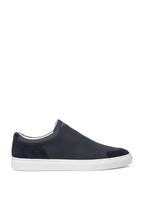Jaunty Tech Leather Sneakers